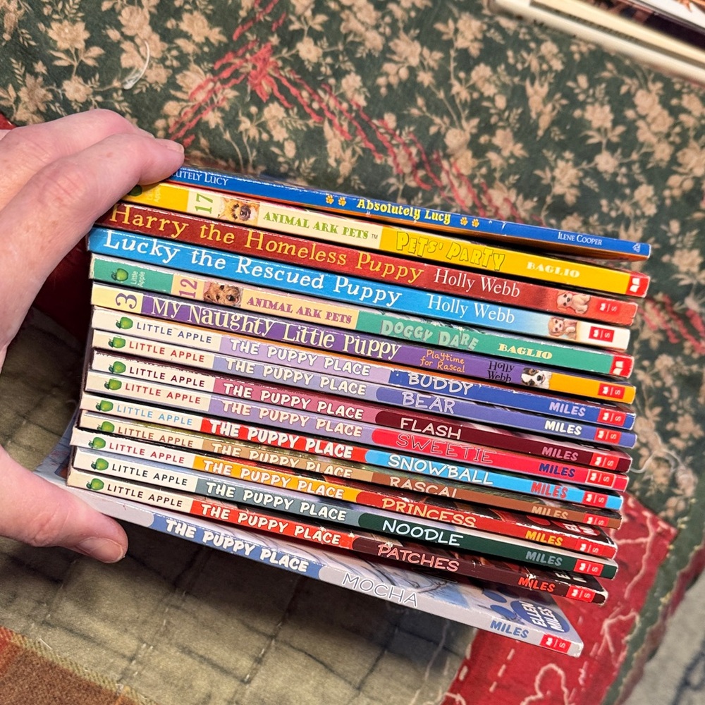 Assorted kids books Puppy Place etc. 16 books
